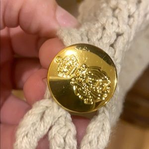 Free People Other - Free People - crochet vest w/gold button details Free People Other - Free People - crochet vest w/gold button details